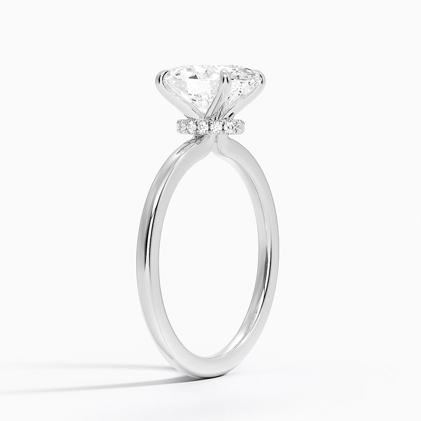 Secret Halo 1.5mm Diamond Ring