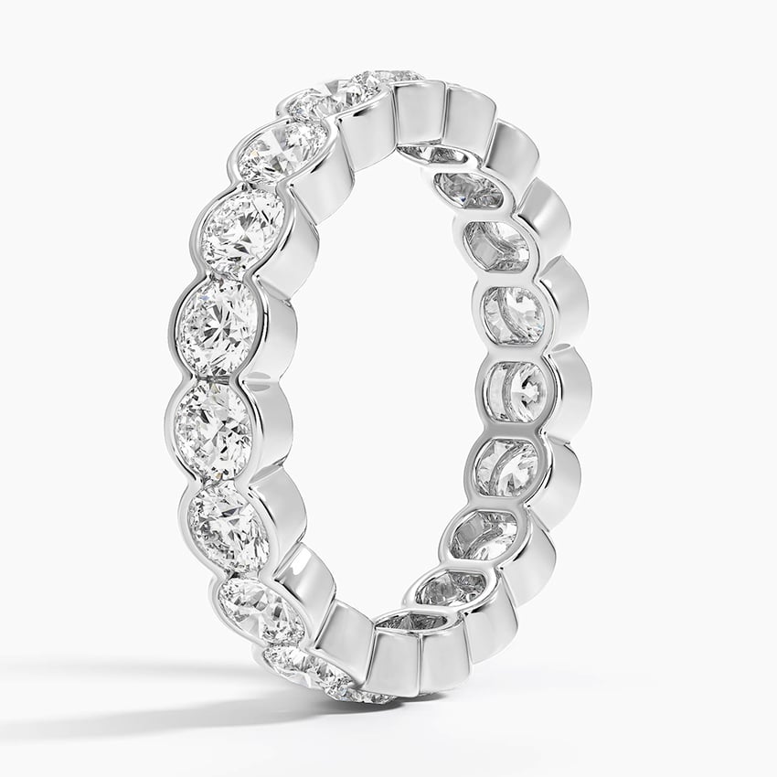 Semi-Bezel Round Eternity Lab Diamond Ring (2 1/2 ct. tw.)