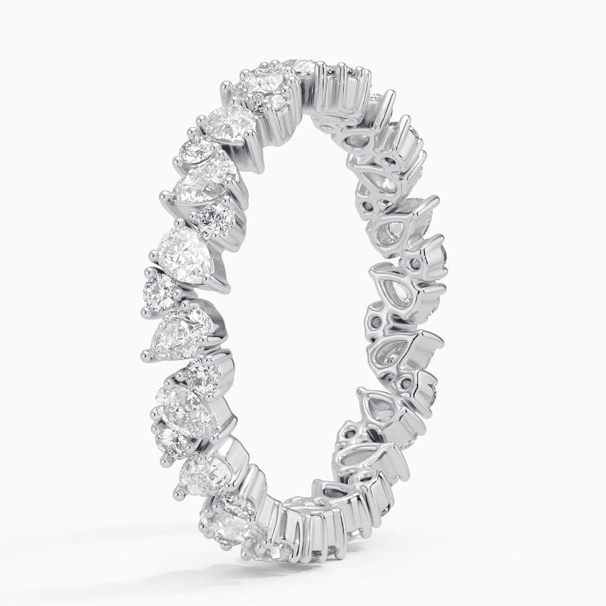 Olivetta Eternity Lab Diamond Ring