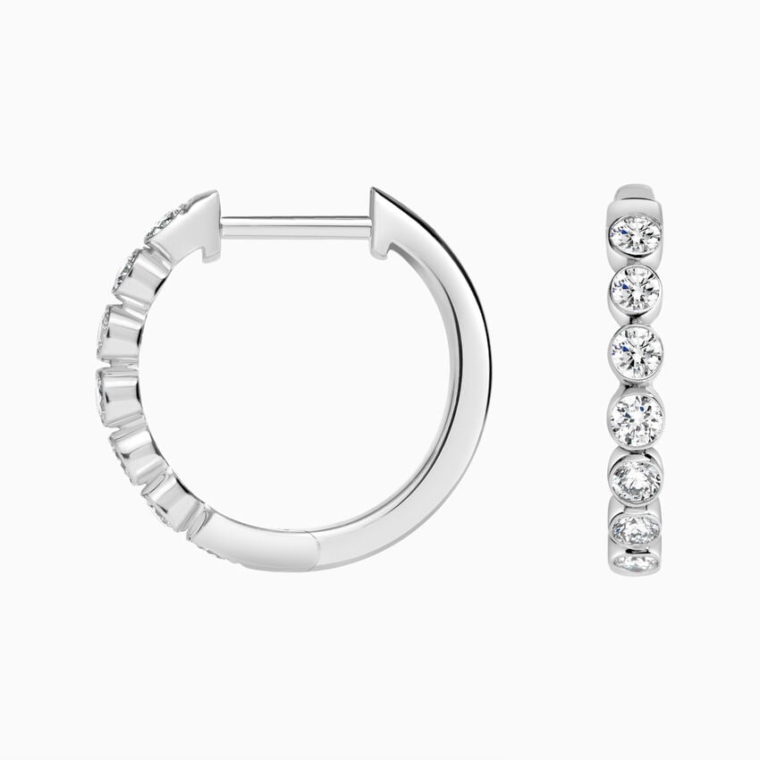 Colette Lab Diamond Hoop Earrings (1/2 ct. tw.)