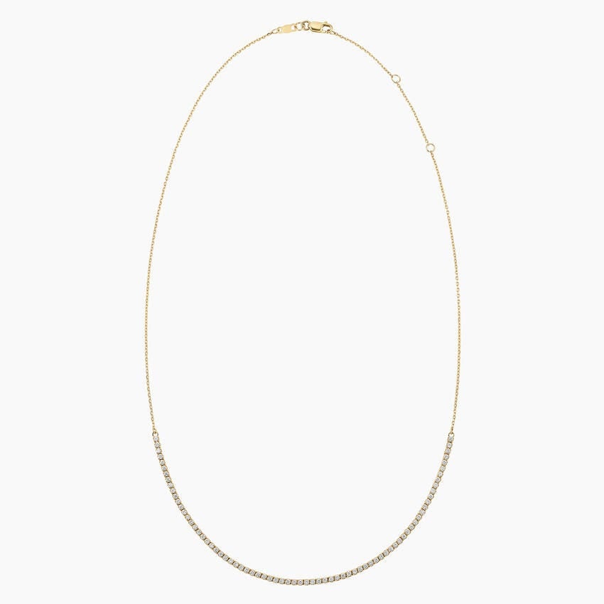 1/3 Coverage Petite Lab Diamond Tennis Necklace (1 ct. tw.)