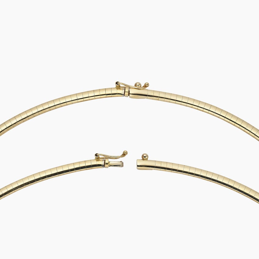Lab Diamond Omega Chain Necklace (3 ct. tw.)