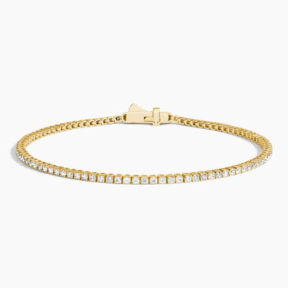 6.5 in. Petite Lab Diamond Tennis Bracelet (1 1/2 ct. tw.) in 14K Yellow Gold