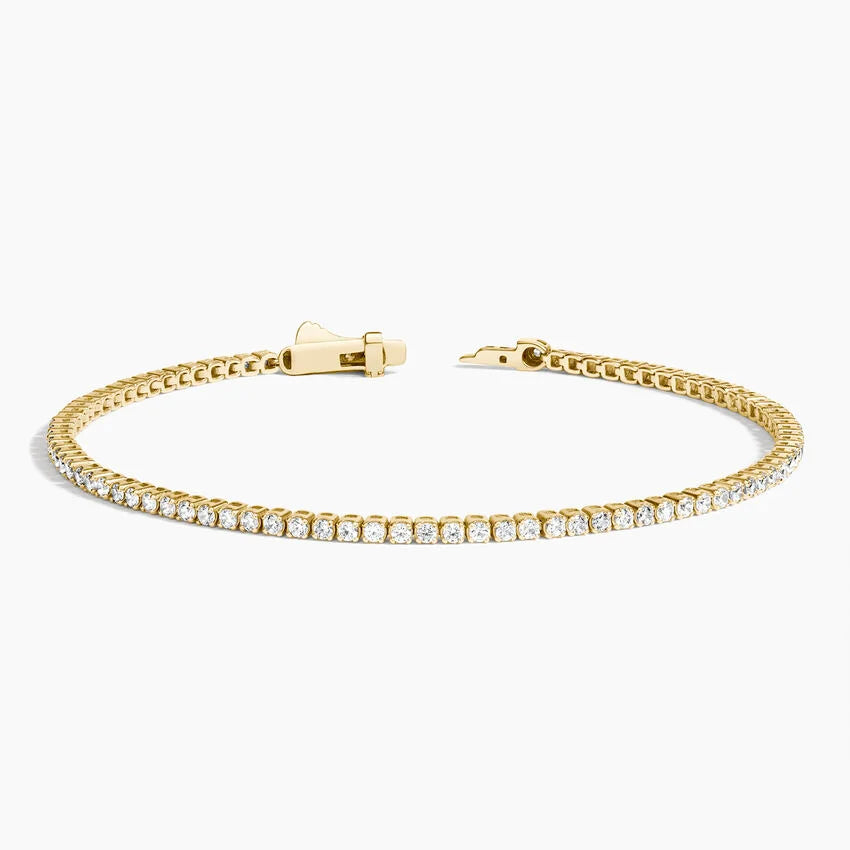6.5 in. Petite Lab Diamond Tennis Bracelet (1 1/2 ct. tw.) in 14K Yellow Gold