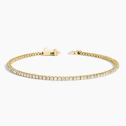6.5 in. Petite Lab Diamond Tennis Bracelet (1 1/2 ct. tw.) in 14K Yellow Gold