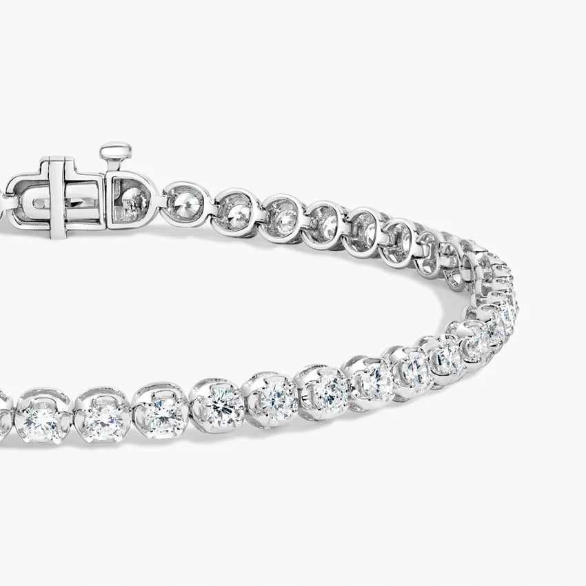 7 in. Certified Lab Diamond Tennis Bracelet (3 ct. tw.) in 18K White Gold