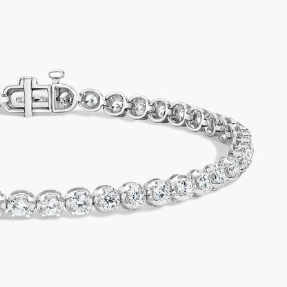 7 in. Certified Lab Diamond Tennis Bracelet (3 ct. tw.) in 18K White Gold