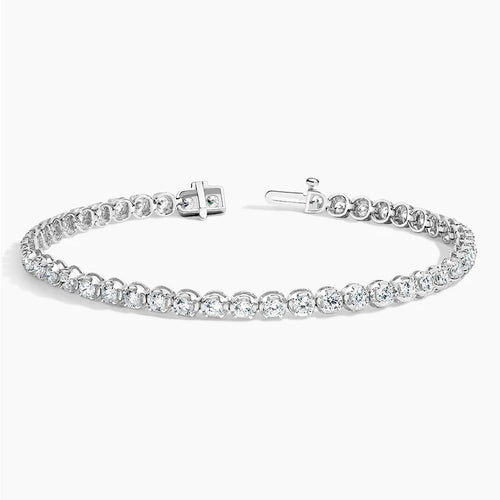 7 in. Certified Lab Diamond Tennis Bracelet (3 ct. tw.) in 18K White Gold