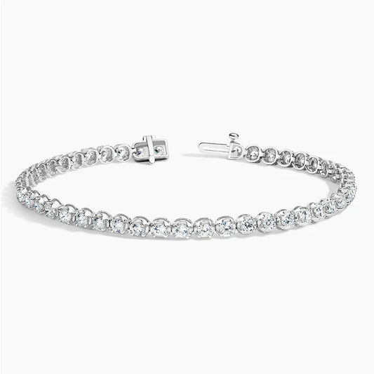 7 in. Certified Lab Diamond Tennis Bracelet (3 ct. tw.) in 18K White Gold