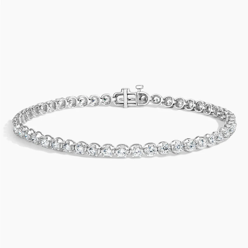 7 in. Certified Lab Diamond Tennis Bracelet (3 ct. tw.) in 18K White Gold