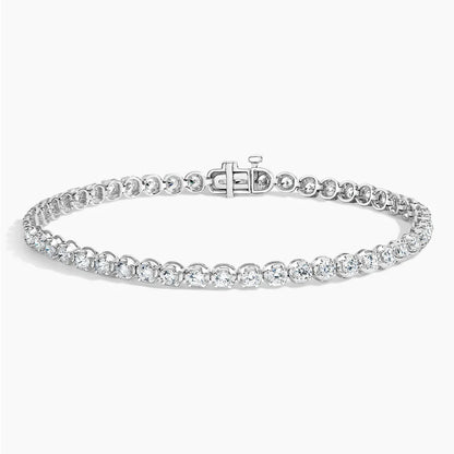 7 in. Certified Lab Diamond Tennis Bracelet (3 ct. tw.) in 18K White Gold