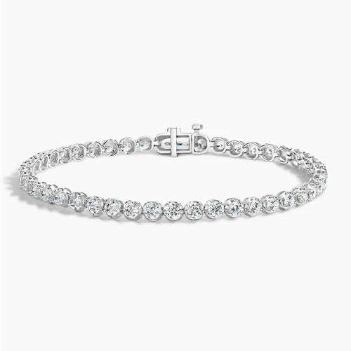6.5 in. Certified Lab Diamond Tennis Bracelet (3 ct. tw.) in 18K White Gold