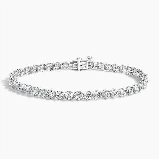 6.5 in. Certified Lab Diamond Tennis Bracelet (3 ct. tw.) in 18K White Gold