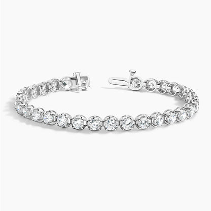 6.5 in. Certified Lab Diamond Tennis Bracelet (5 ct. tw.) in 18K White Gold