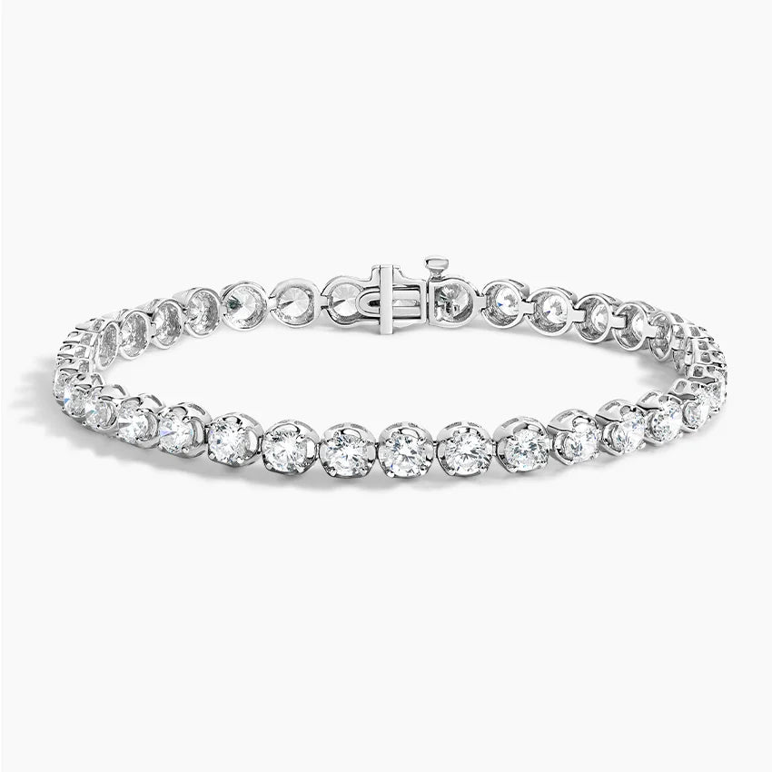 6.5 in. Certified Lab Diamond Tennis Bracelet (5 ct. tw.) in 18K White Gold