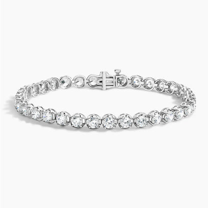 6.5 in. Certified Lab Diamond Tennis Bracelet (5 ct. tw.) in 18K White Gold