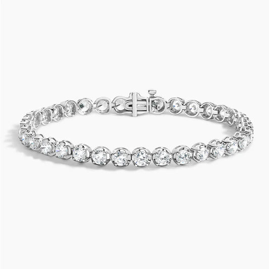 6.5 in. Certified Lab Diamond Tennis Bracelet (5 ct. tw.) in 18K White Gold