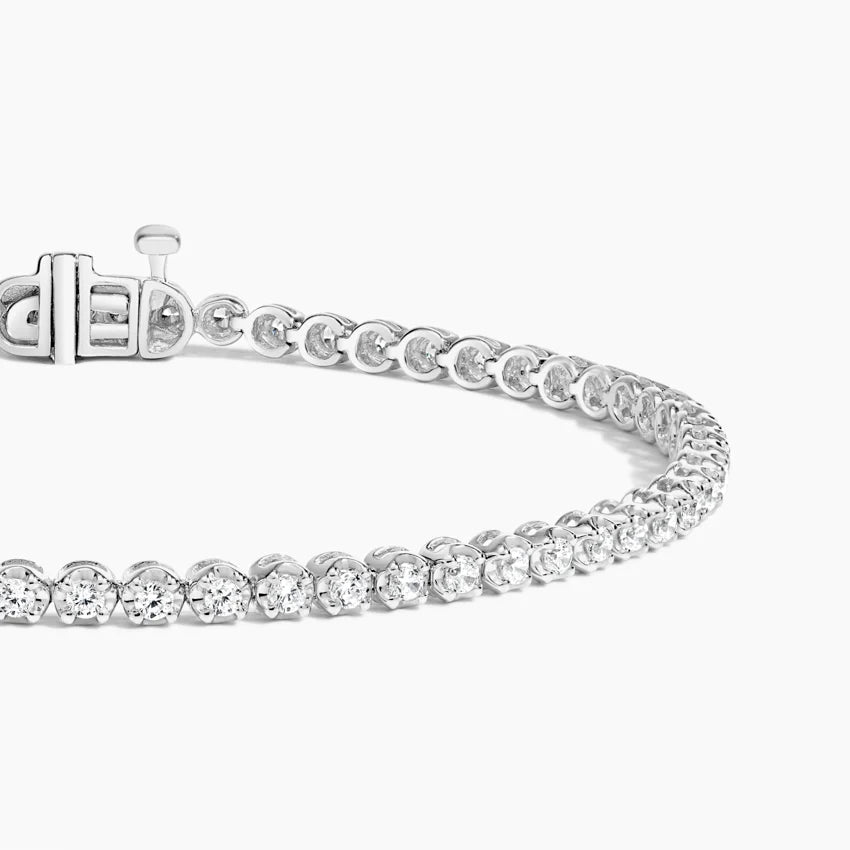 6.5 in. Certified Lab Diamond Tennis Bracelet (1 ct. tw.) in 18K White Gold