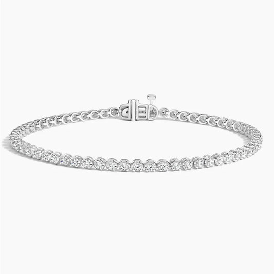 6.5 in. Certified Lab Diamond Tennis Bracelet (1 ct. tw.) in 18K White Gold