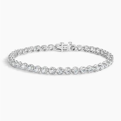 7 in. Certified Lab Diamond Tennis Bracelet (4 ct. tw.) in 18K White Gold