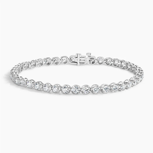 7 in. Certified Lab Diamond Tennis Bracelet (4 ct. tw.) in 18K White Gold