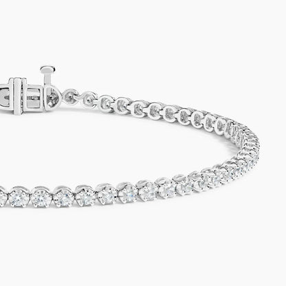 7 in. Certified Lab Diamond Tennis Bracelet (1 ct. tw.) in 18K White Gold