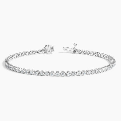 7 in. Certified Lab Diamond Tennis Bracelet (1 ct. tw.) in 18K White Gold