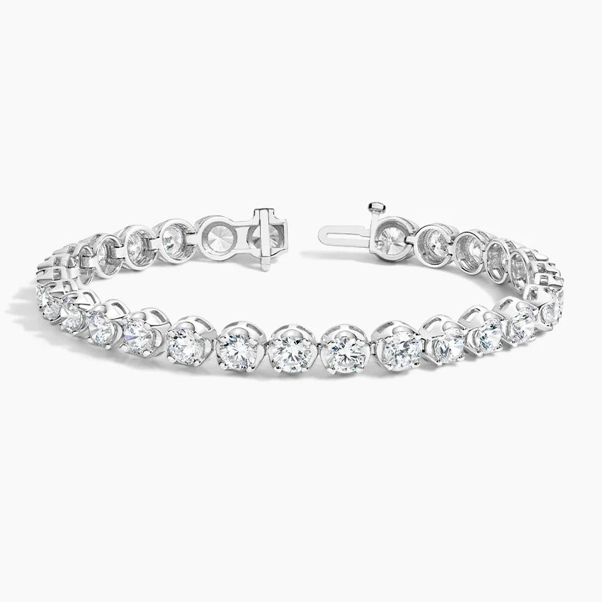 7 in. Certified Lab Diamond Tennis Bracelet (10 ct. tw.) in Platinum