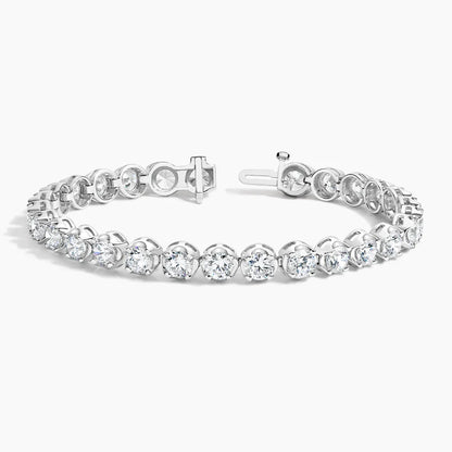 7 in. Certified Lab Diamond Tennis Bracelet (10 ct. tw.) in Platinum