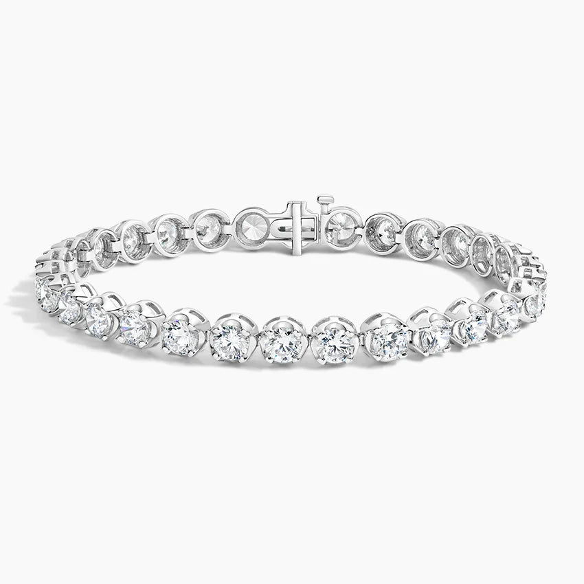 7 in. Certified Lab Diamond Tennis Bracelet (10 ct. tw.) in Platinum