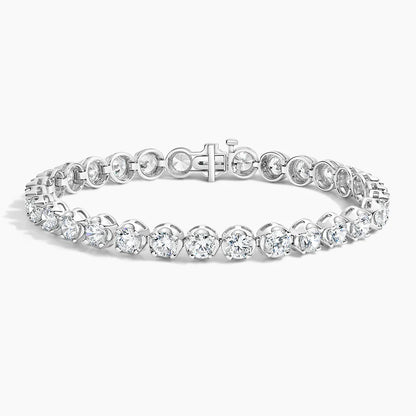7 in. Certified Lab Diamond Tennis Bracelet (10 ct. tw.) in Platinum