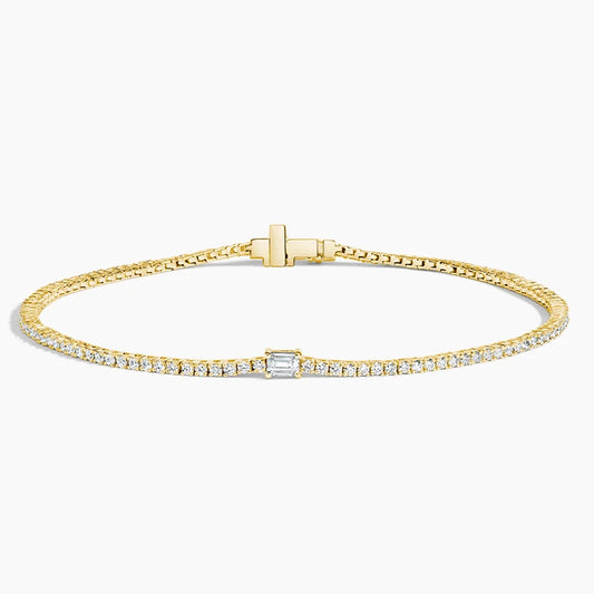 Beatrice Lab Diamond Tennis Bracelet (1 1/4 ct. tw.) in 18K Yellow Gold