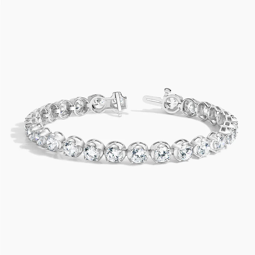 7 in. Certified Lab Diamond Tennis Bracelet (12 ct. tw.) in 18K White Gold