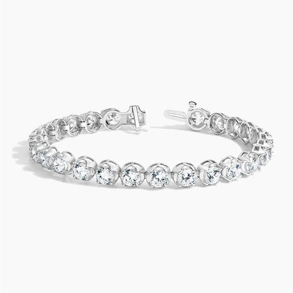 7 in. Certified Lab Diamond Tennis Bracelet (12 ct. tw.) in 18K White Gold