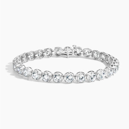 7 in. Certified Lab Diamond Tennis Bracelet (12 ct. tw.) in 18K White Gold