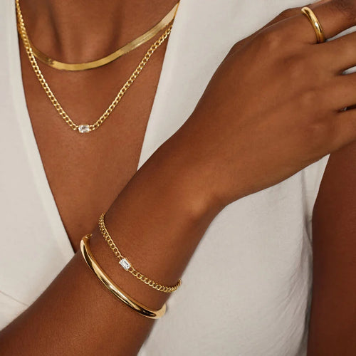 Kendall Lab Diamond Chain Bracelet (2/3 ct. tw.) in 14K Yellow Gold