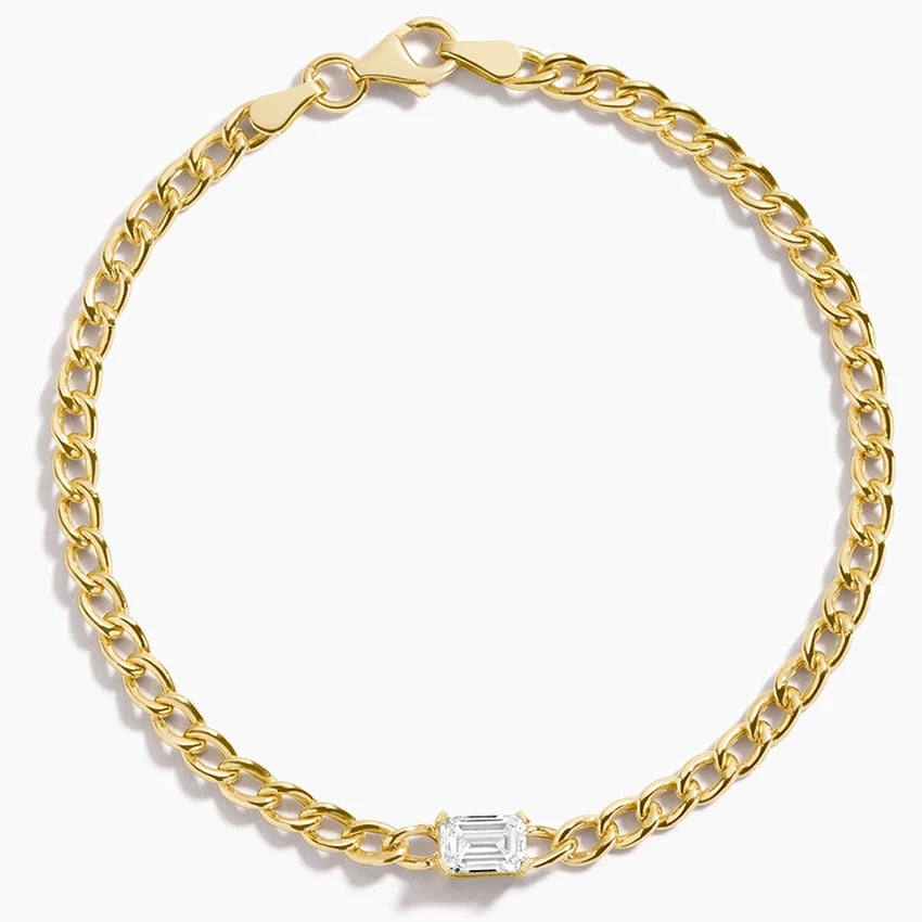Kendall Lab Diamond Chain Bracelet (2/3 ct. tw.) in 14K Yellow Gold