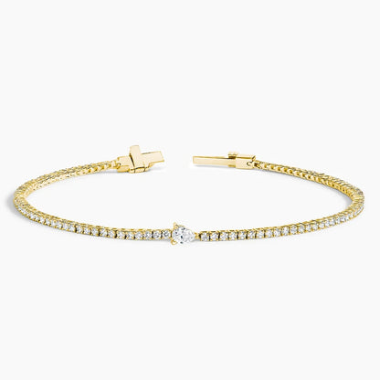 Aster Lab Diamond Tennis Bracelet (1 1/5 ct. tw.) in 18K Yellow Gold