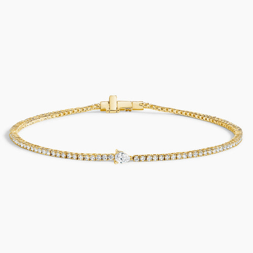 Aster Lab Diamond Tennis Bracelet (1 1/5 ct. tw.) in 18K Yellow Gold