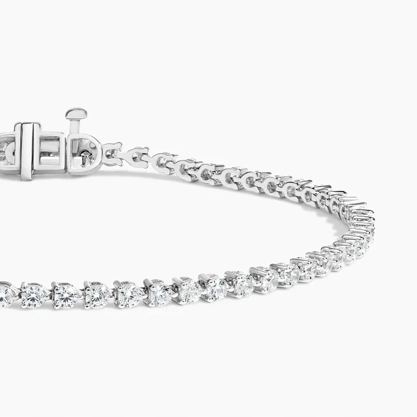 Three-Prong Lab Diamond Tennis Bracelet (2 ct. tw.) in 18K White Gold