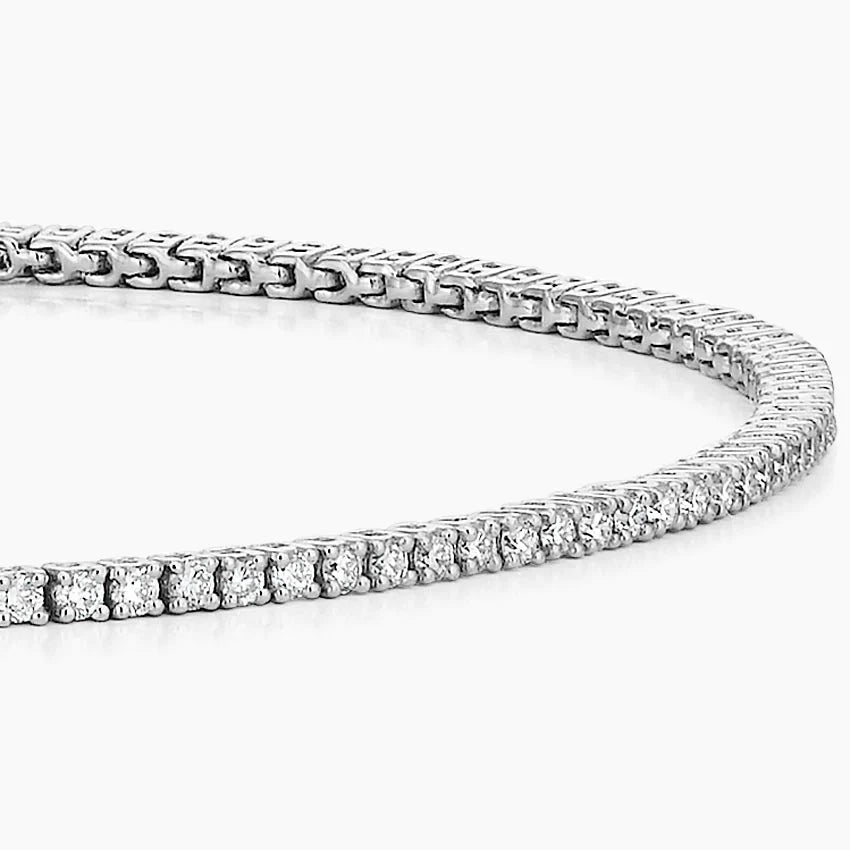 7 in. Certified Lab Diamond Tennis Bracelet (1 ct. tw.) in Platinum