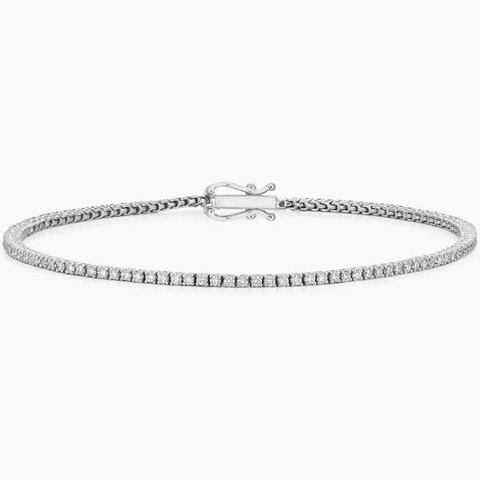 7 in. Certified Lab Diamond Tennis Bracelet (1 ct. tw.) in Platinum