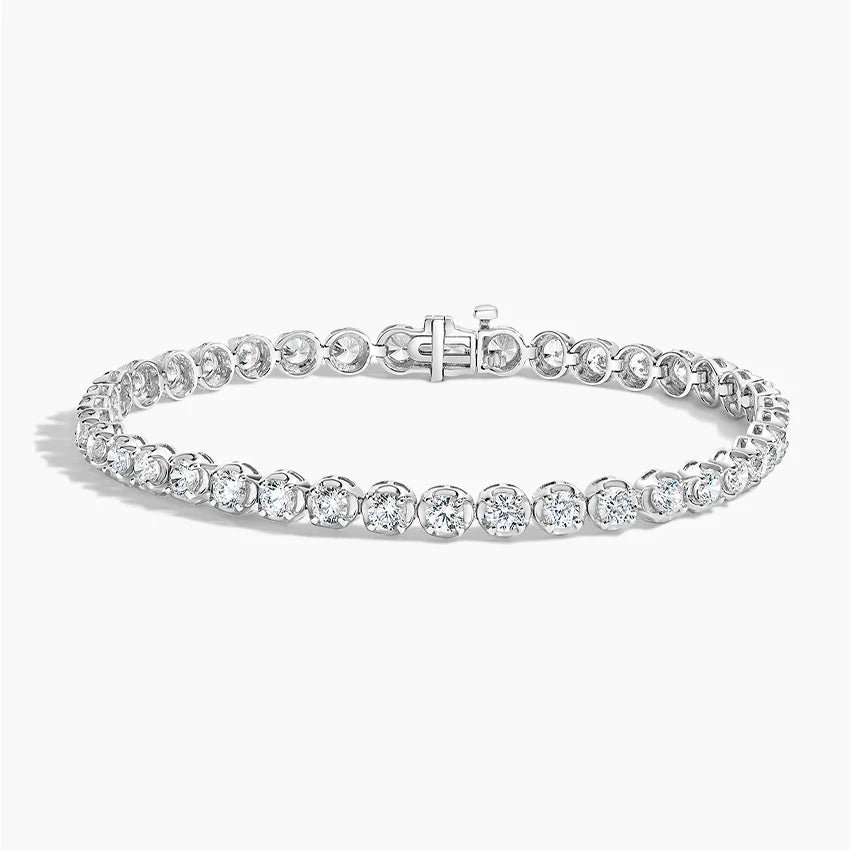 7 in. Certified Lab Diamond Tennis Bracelet (7 ct. tw.) in Platinum