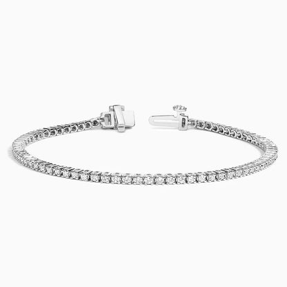 7 in. Lab Diamond Line Tennis Bracelet (1 ct. tw.) in 18K White Gold