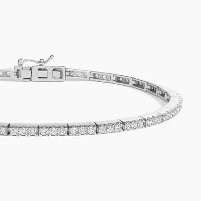 Trilogy 6.5 in. Lab Diamond Tennis Bracelet (7/8 ct. tw.) in 14K White Gold