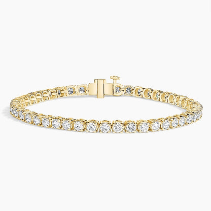 7 in. Lab Diamond Line Tennis Bracelet (4 ct. tw.) in 18K Yellow Gold