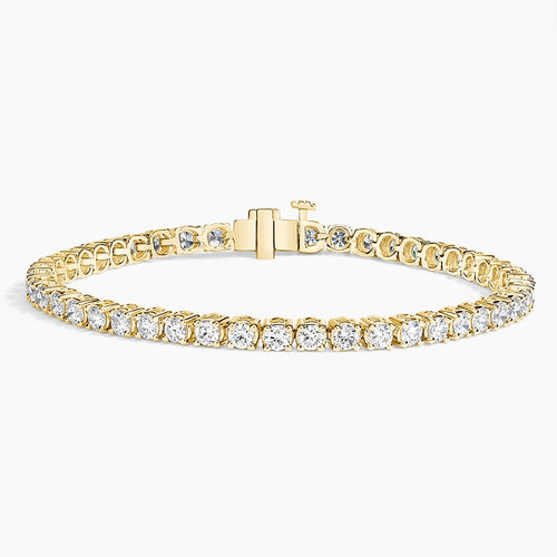 7 in. Lab Diamond Line Tennis Bracelet (4 ct. tw.) in 18K Yellow Gold
