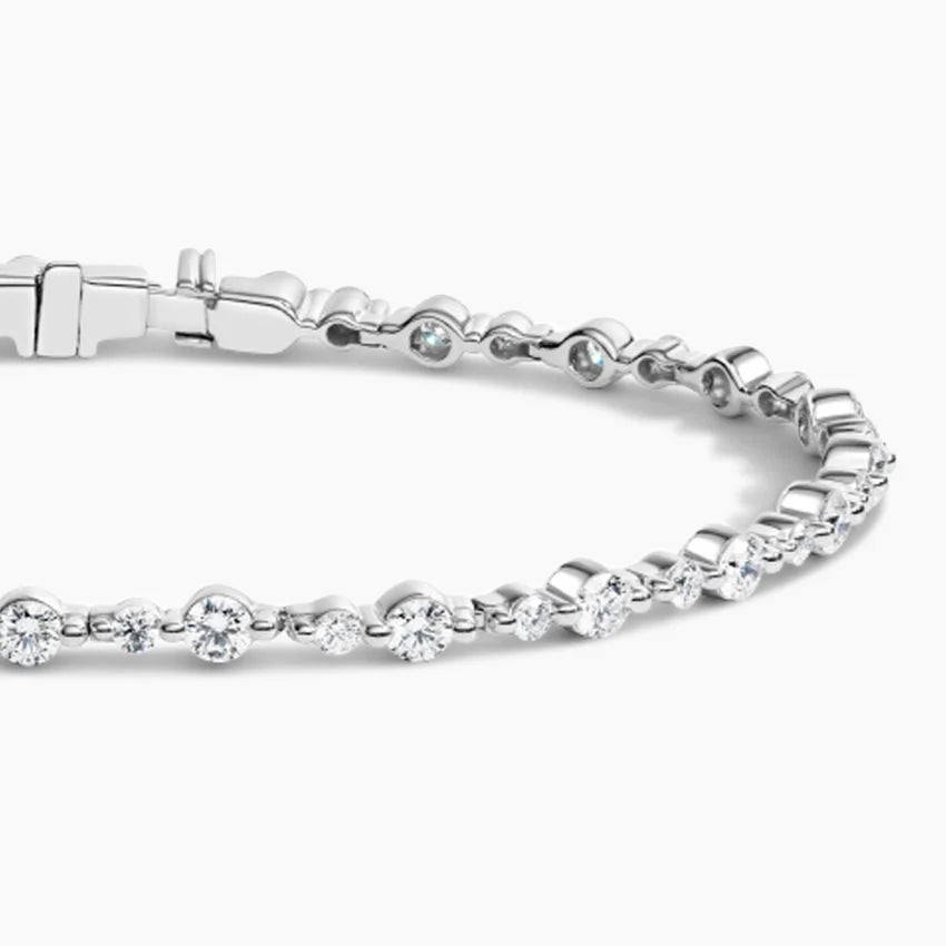 Marseille Lab Diamond Tennis Bracelet (2 3/4 ct. tw.) in 18K White Gold