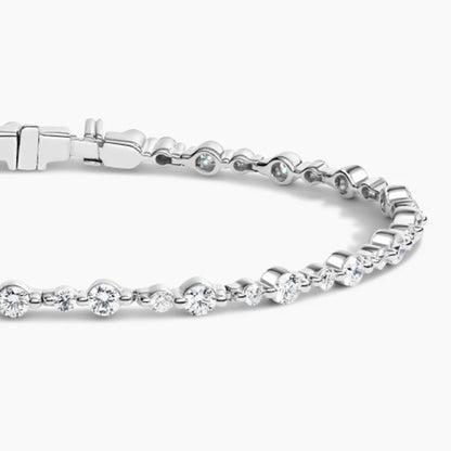 Marseille Lab Diamond Tennis Bracelet (2 3/4 ct. tw.) in 18K White Gold
