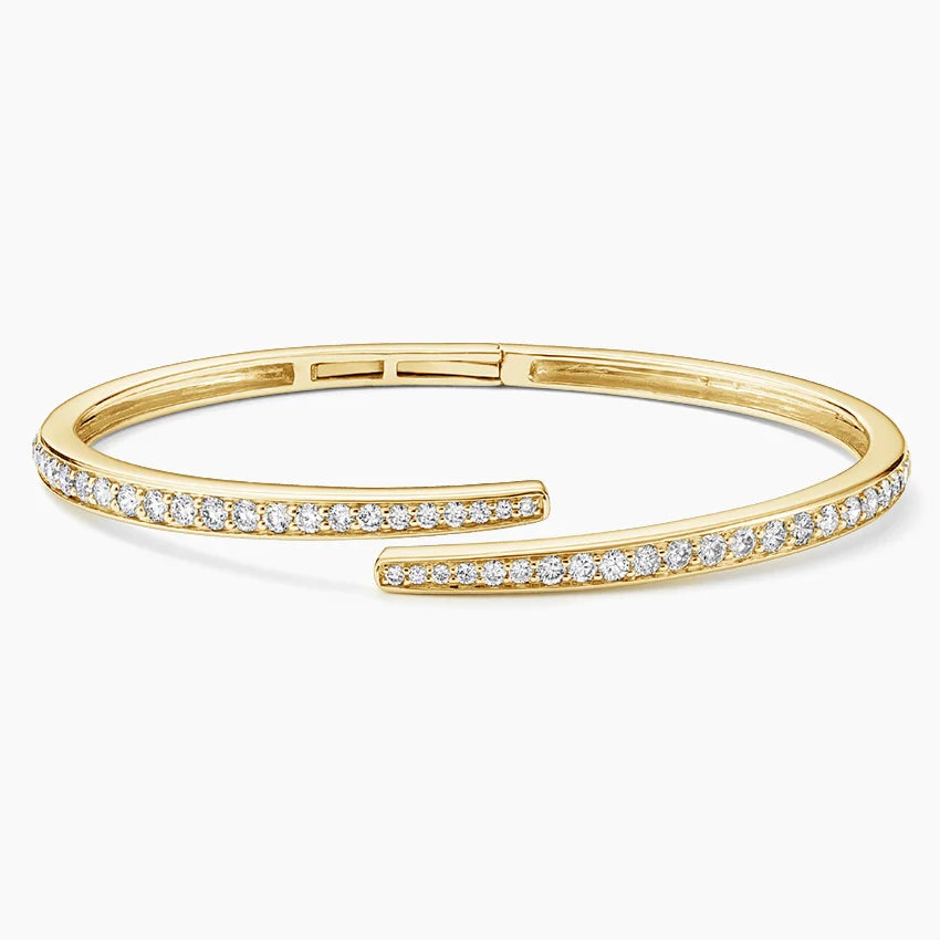 Sonya Lab Diamond Wrap Bracelet (1 1/2 ct. tw.) in 14K Yellow Gold